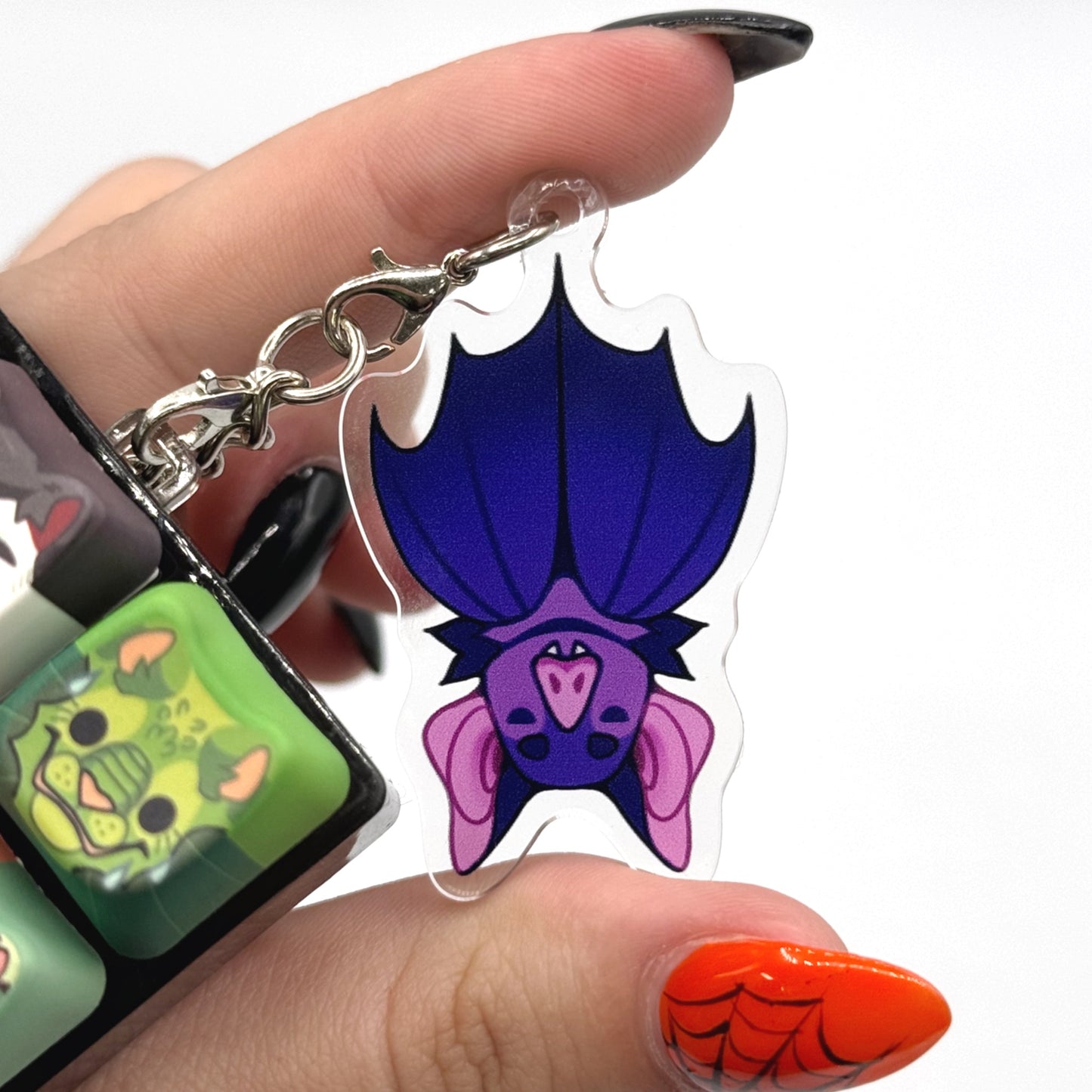 [Limited Edition] Monster Cats and Dogs Halloween Clicky Keyboard Keychain
