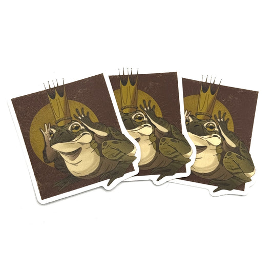 The Frog Queen Sticker