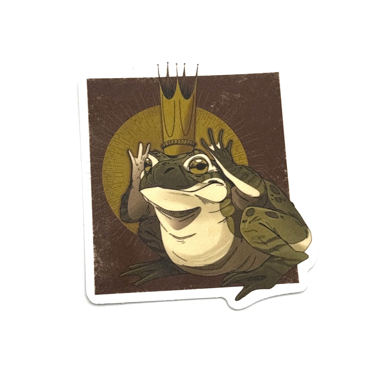 The Frog Queen Sticker