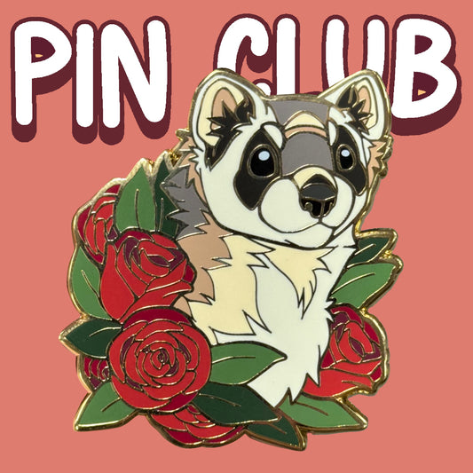 Endangered Species Monthly Enamel Pin Club
