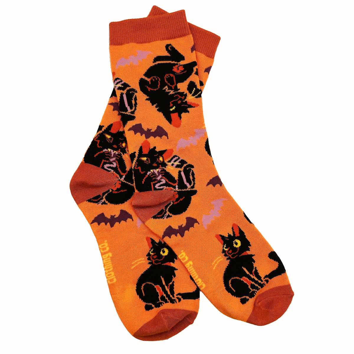 [Limited Edition] Black Cat Bamboo Socks