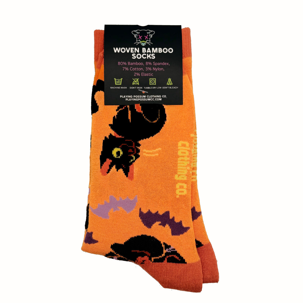 [Limited Edition] Black Cat Bamboo Socks