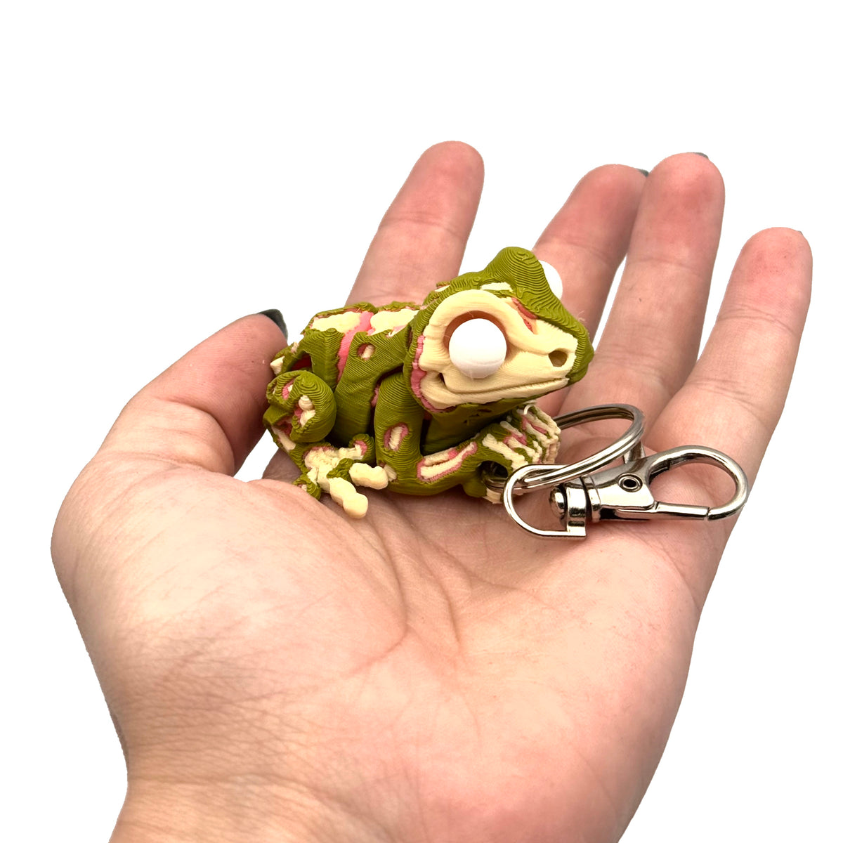 [Limited Edition] Zombie Frog 3D Printed Fidget Keychain