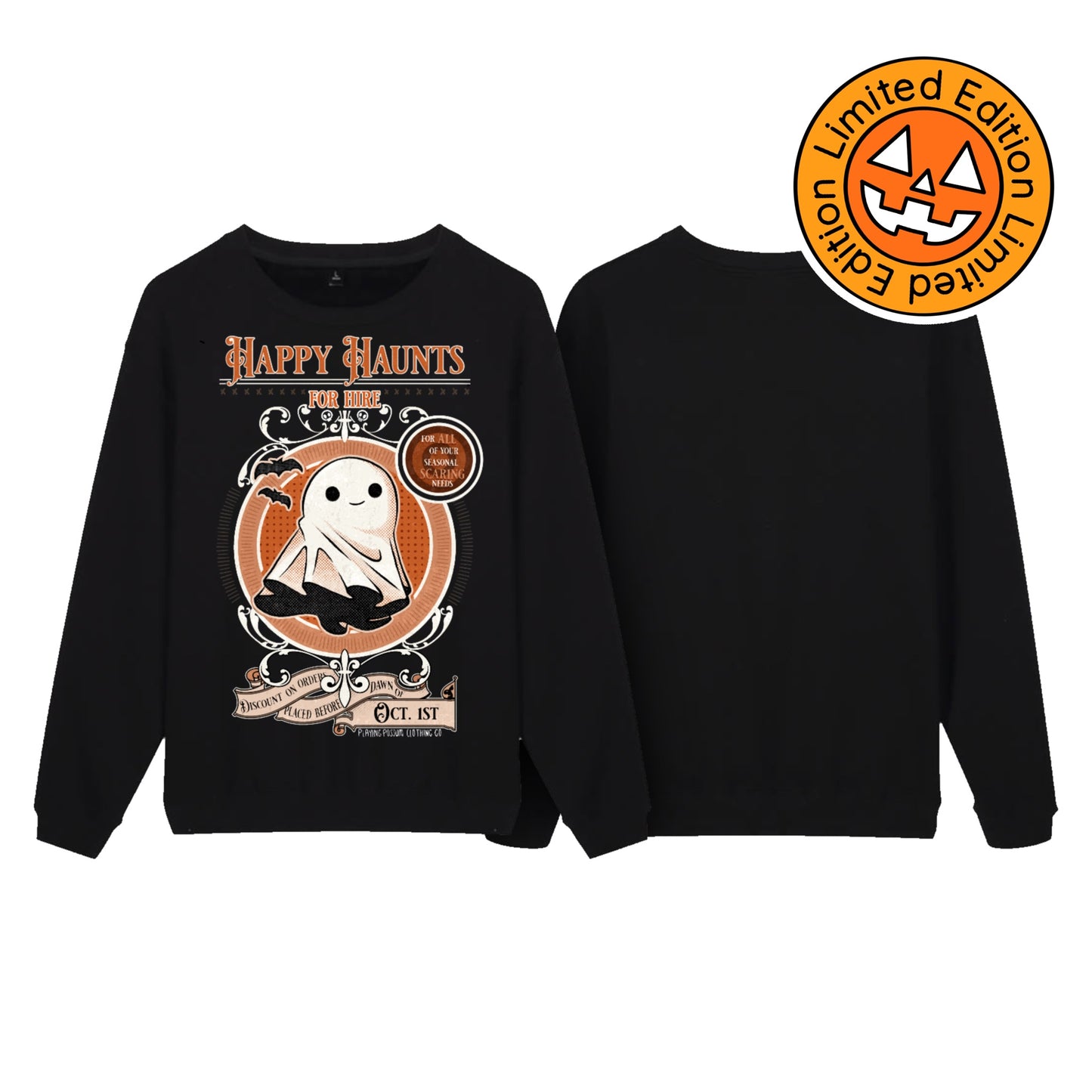 [Limited Edition] Happy Haunts for Hire Sweatshirt