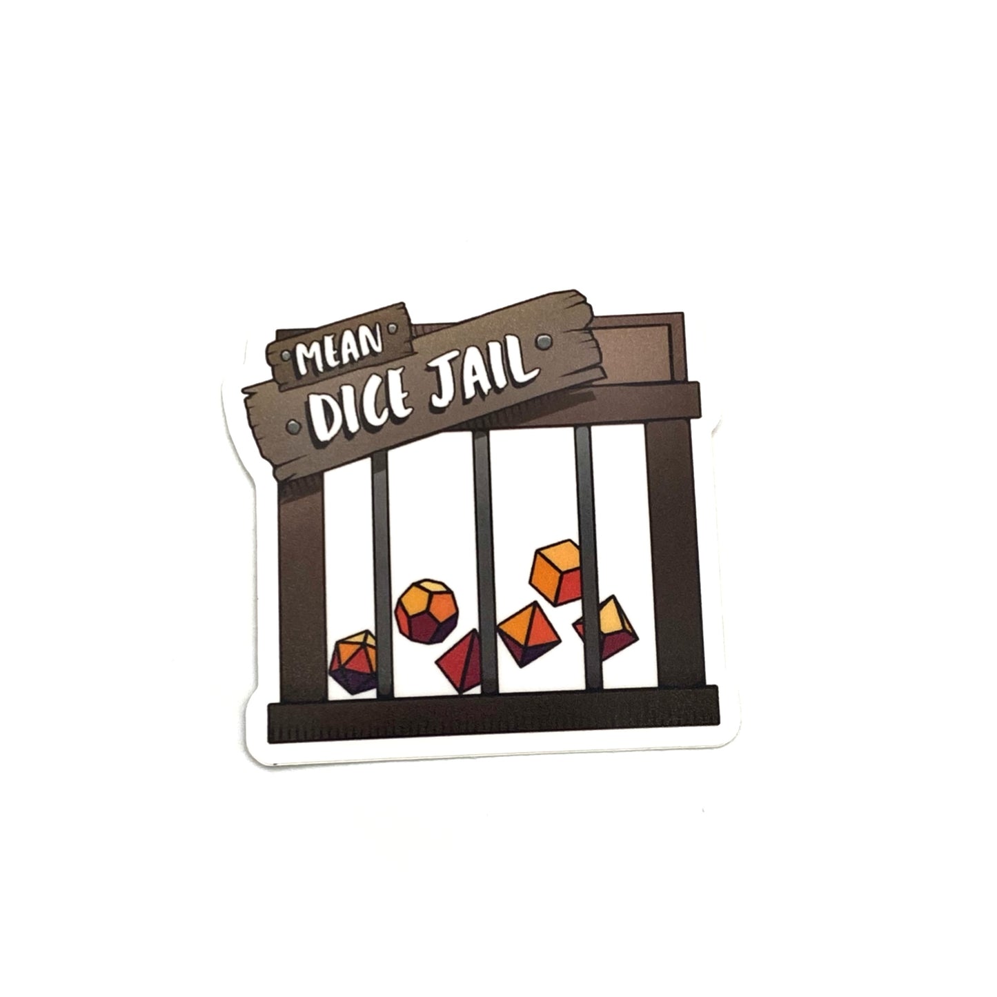 Dice Jail Sticker