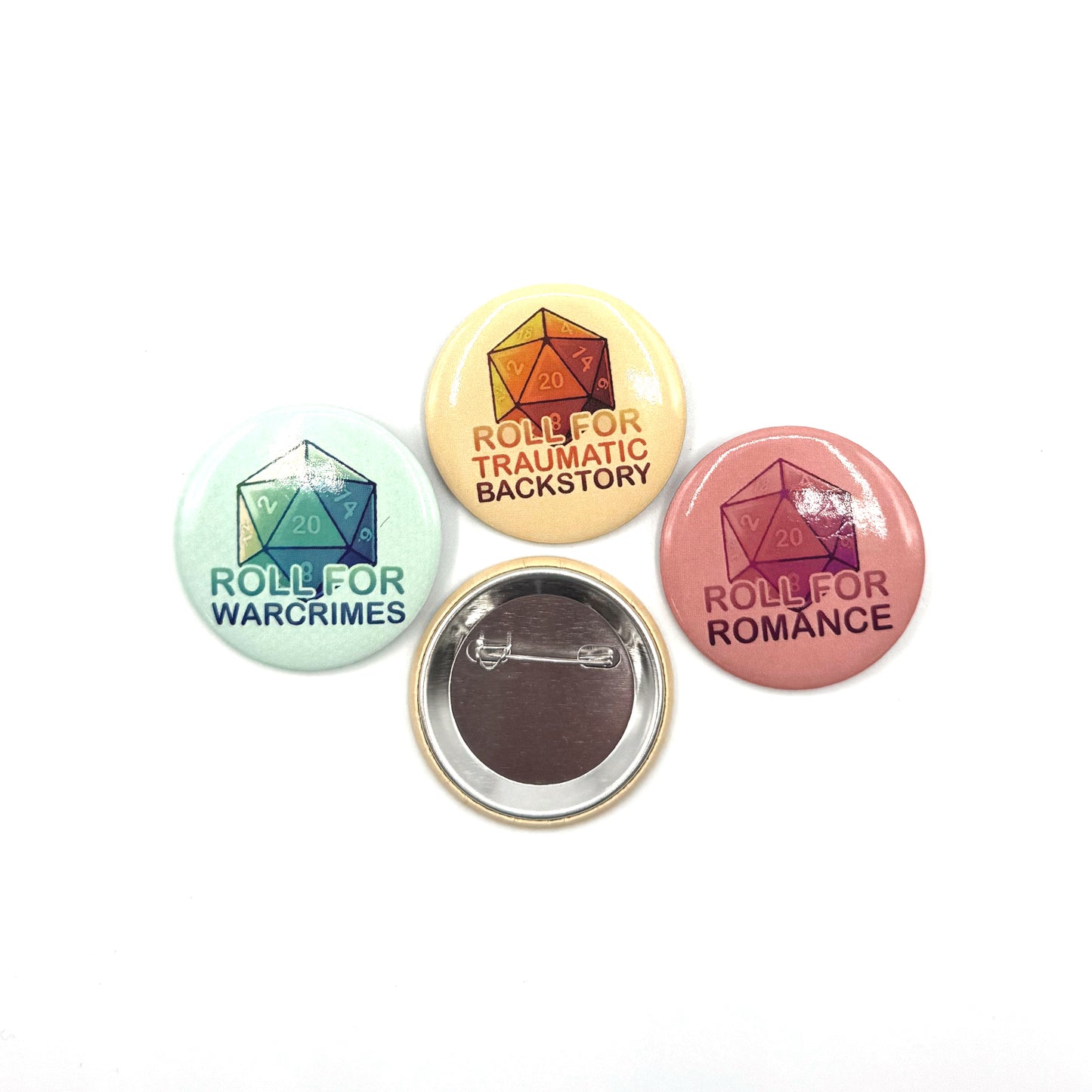 Roll for ______ Button Pin SET