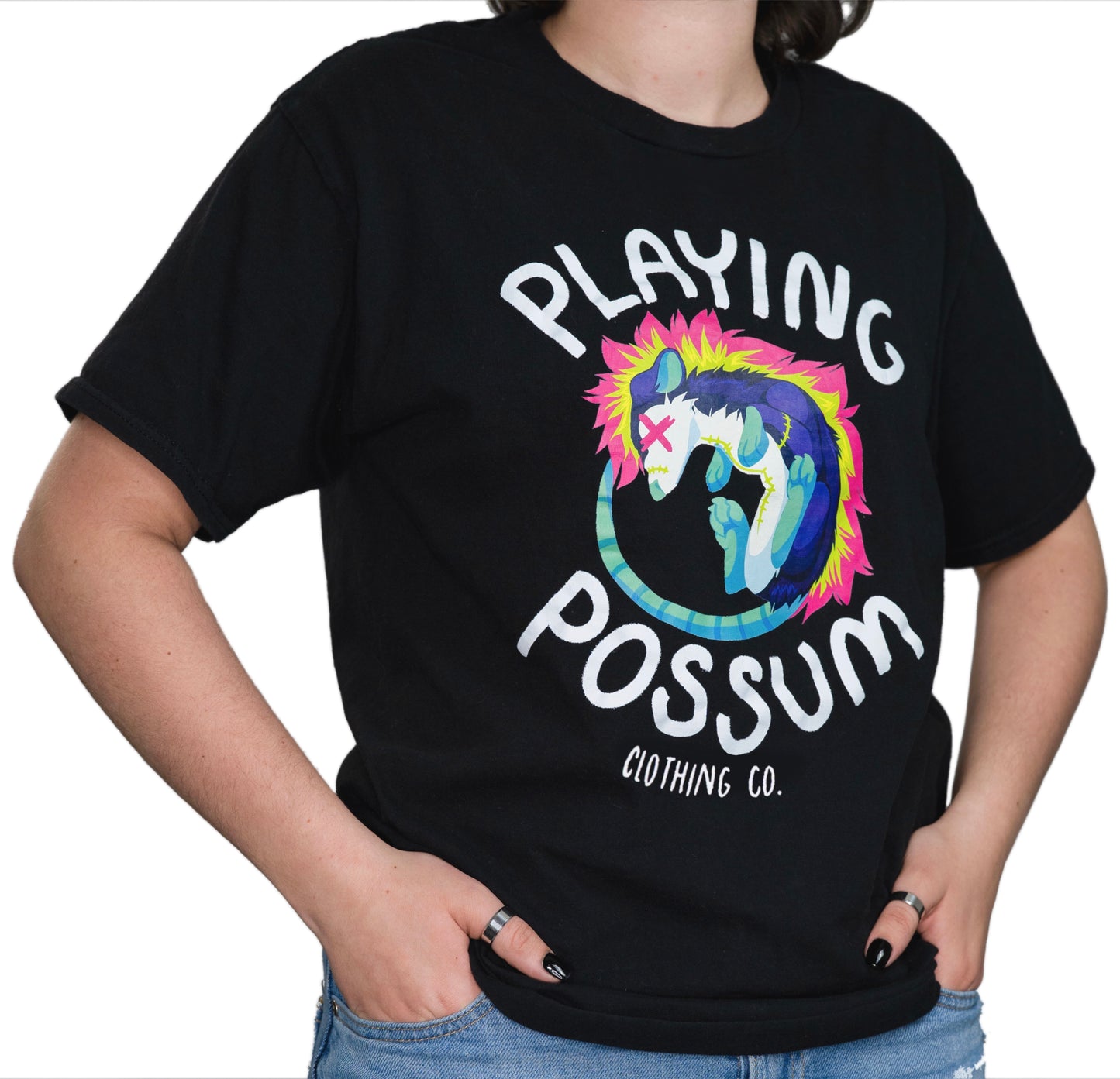 Playing Possum Logo T-Shirt