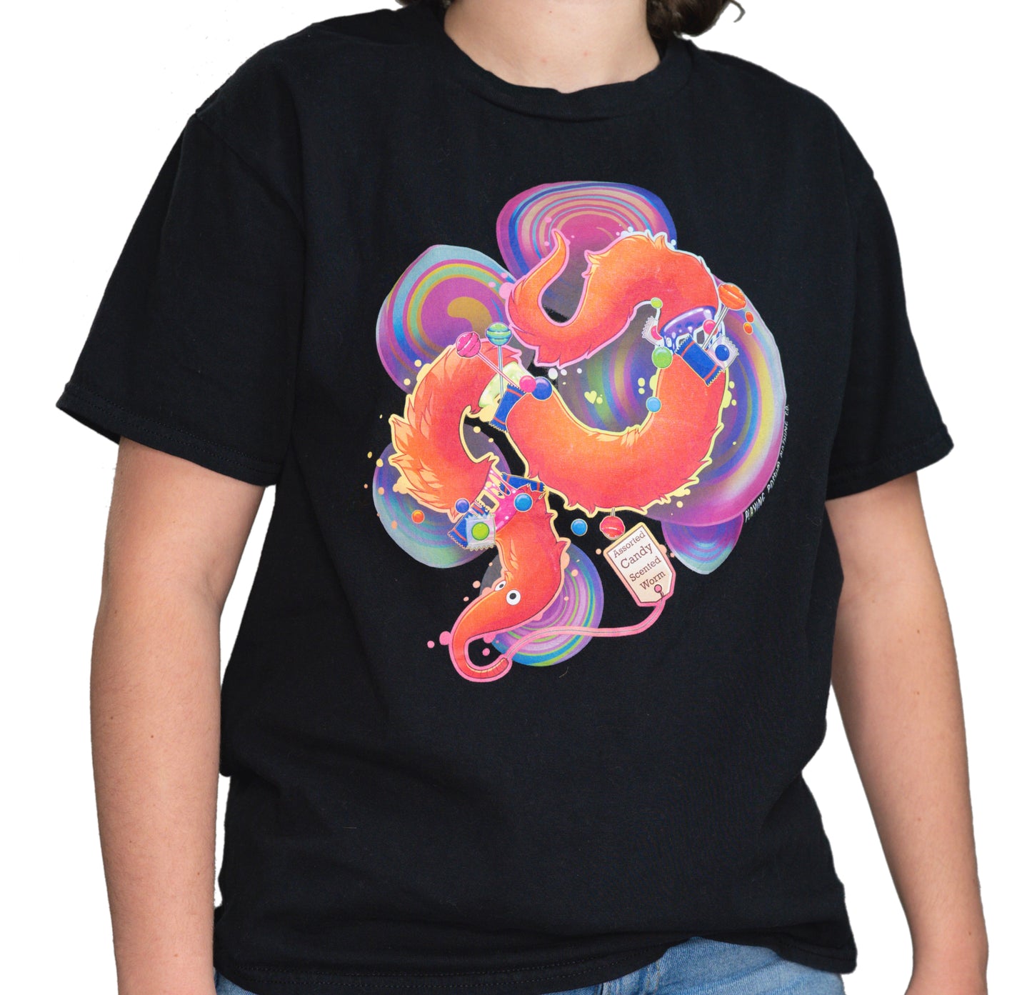 Candy Worm on a String T-Shirt