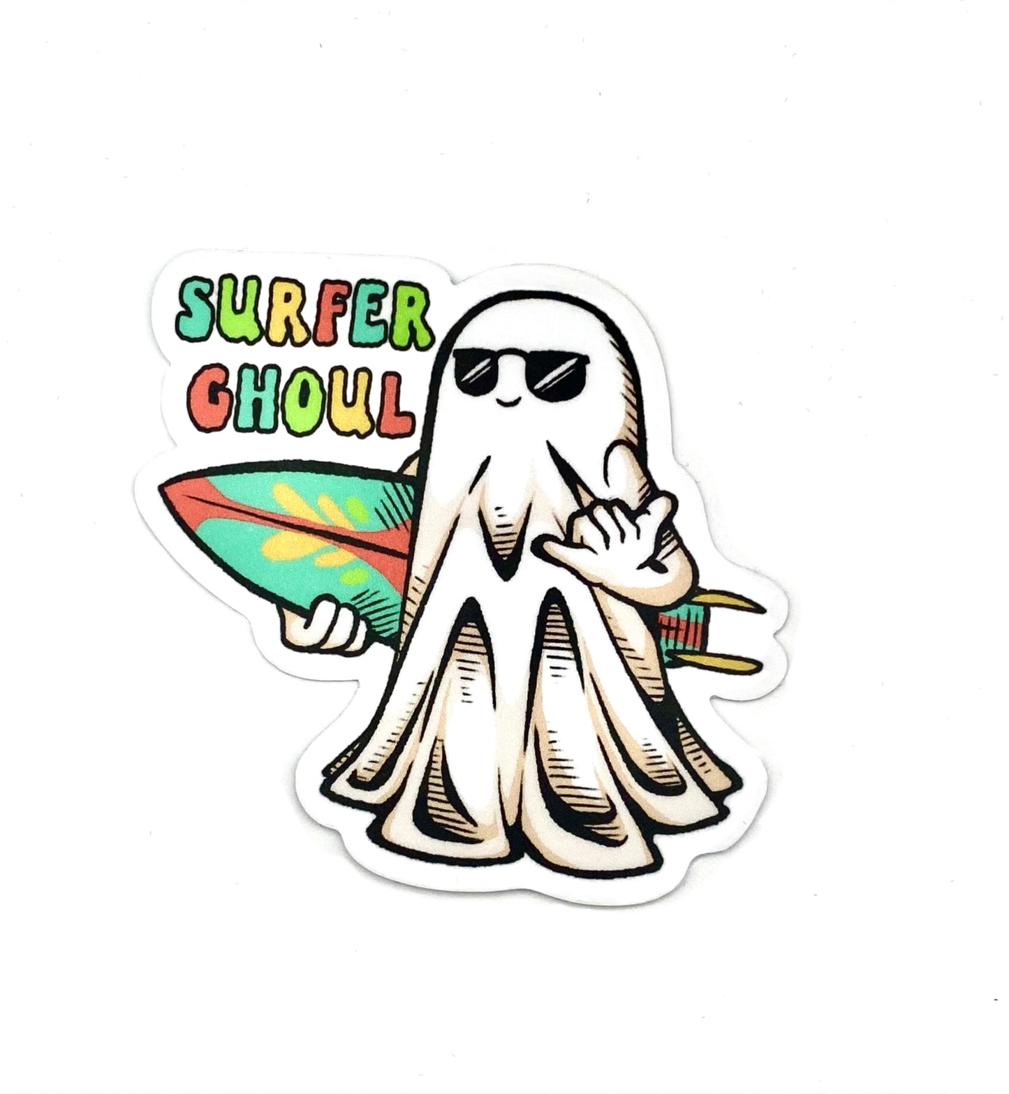 Surfer Ghoul Sticker