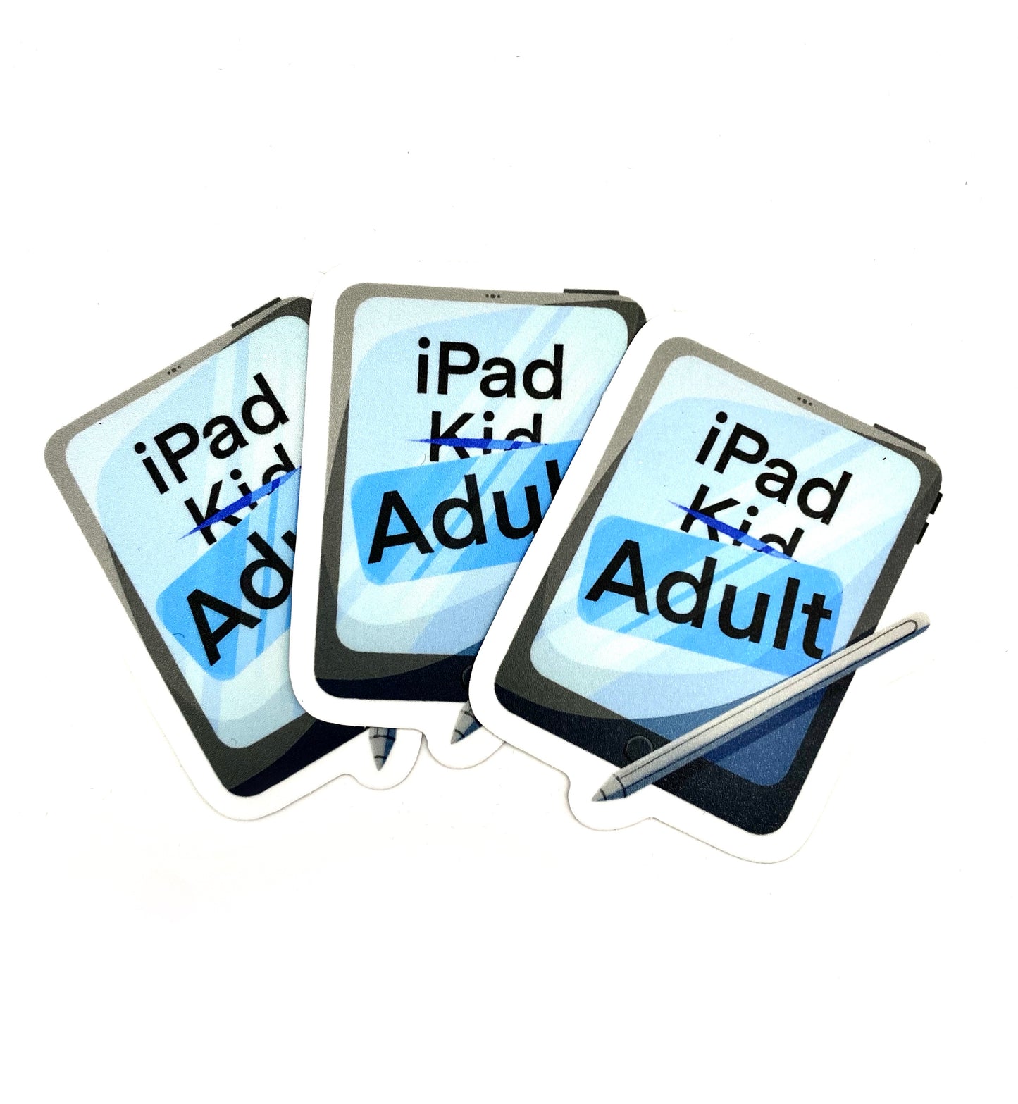 iPad Adult Sticker