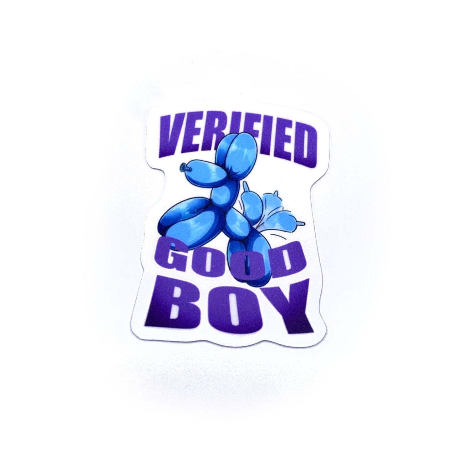 Verified Good Boy Sticker