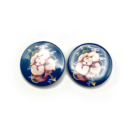 Clockwork Python Button Pin